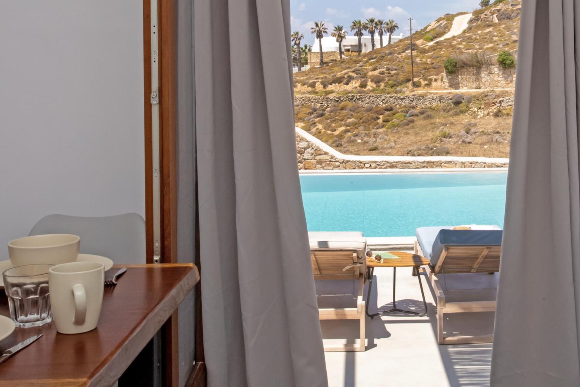 Aqua Breeze Seaview Pool Suites Mykonos Mykonos Town Exterior foto