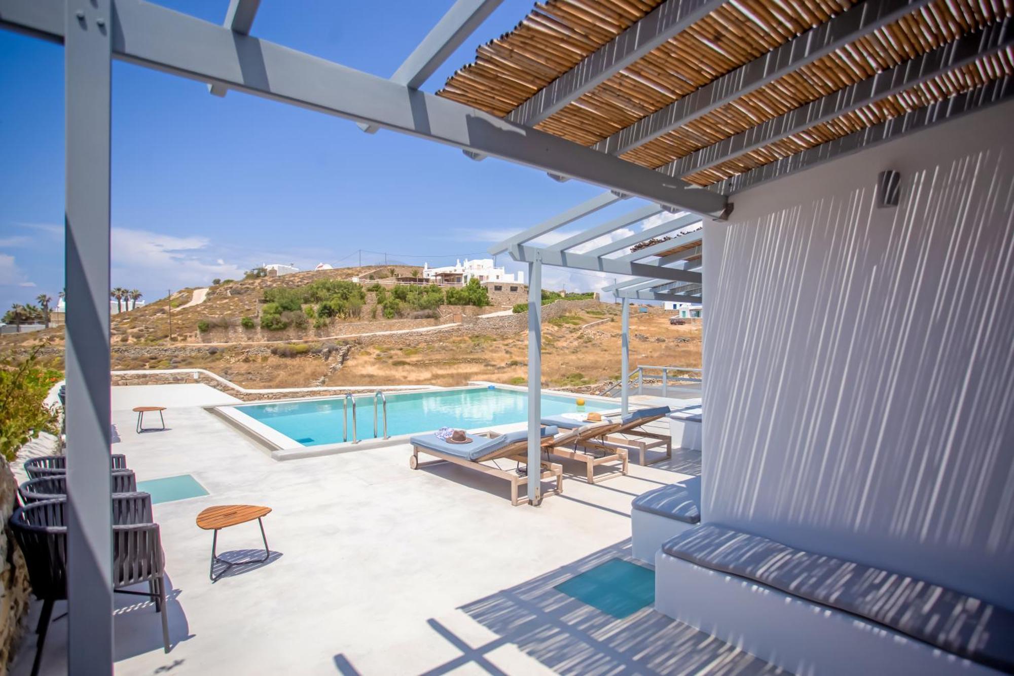Aqua Breeze Seaview Pool Suites Mykonos Mykonos Town Exterior foto